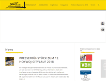 Tablet Screenshot of hoywojcitylauf.sportclub-hoyerswerda.de