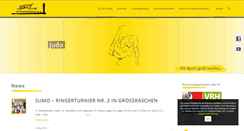 Desktop Screenshot of judo.sportclub-hoyerswerda.de