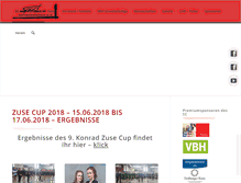 Tablet Screenshot of handball.sportclub-hoyerswerda.de